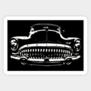 1953 Buick White only Sticker